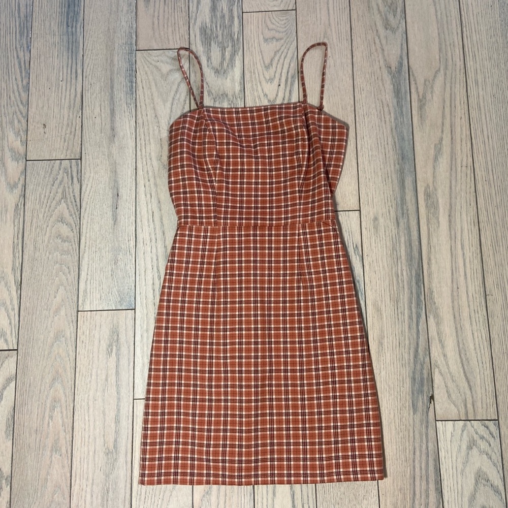 Orange Fall dress from Aeropostale